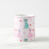 Liebe Kätzchen Kaffeetasse (Mittel)