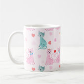 Liebe Kätzchen Kaffeetasse (Links)