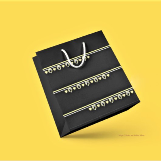 Liebe Katze Große Geschenktasche von Poet Adiela A Geschenktüte