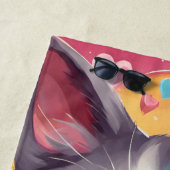 Liebe Katze Strandtuch (Beispiel)