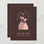 Liebe Katzen - Ankündigung Datum freihalten (Vorne/Hinten)