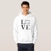 Liebe Katzen Hoodie (Vorne ganz)