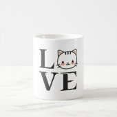 Liebe Katzen Kaffeetasse (Mittel)
