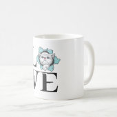 Liebe Katzen Kaffeetasse (VorderseiteRechts)
