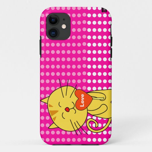 Liebe-Katzen-Lutscher iPhone 5 Case-Mate-Fall Case-Mate iPhone Hülle (Rückseite)
