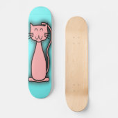Liebe Katzen Skateboard (Vorderseite)