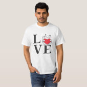 Liebe Katzen T-Shirt (Vorne ganz)