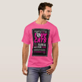 Liebe Katzen T-Shirt (Vorne ganz)