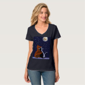 Liebe Katzen T-Shirt (Vorderseite Vollansicht)
