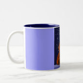 Liebe Katzen Zweifarbige Tasse (Links)