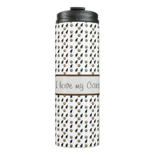 Liebe Katzenkatze Thermosbecher