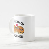 Liebe kauft einen anderen lustigen Food Puff Kaffeetasse (Vorderseite Links)