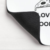 Liebe kein Essen ja Mousepad (Ecke)