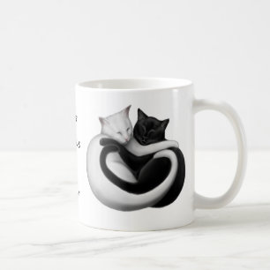 Liebe kennt keine Farbkatzen-Tasse Kaffeetasse