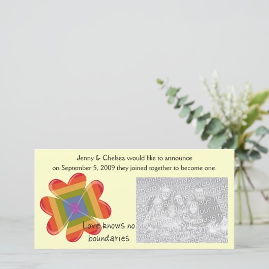 Liebe kennt keine Grenzen Ankündigung (Stehend Vorderseite)