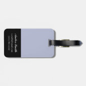 Liebe kennt keine Grenzen Gepäckanhänger (Rückseite horizontal)