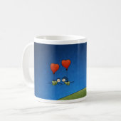 Liebe kennt keine Grenzen Kaffeetasse (Vorderseite Links)