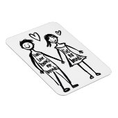 Liebe kennt keine Grenzen Magnet (Rechte Seite)