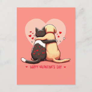 Liebe kennt keine Grenzen Postkarte