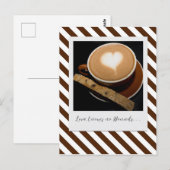 Liebe kennt keine Grenzen Postkarte (Vorne/Hinten)