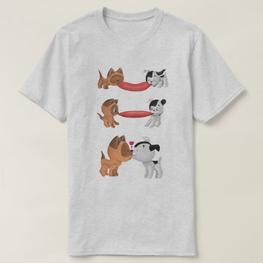 Liebe kennt keine Grenzen T-Shirt (Design vorne)