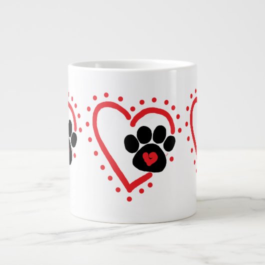 Liebe Keramik 20 oz. Tasse (Vorderseite)