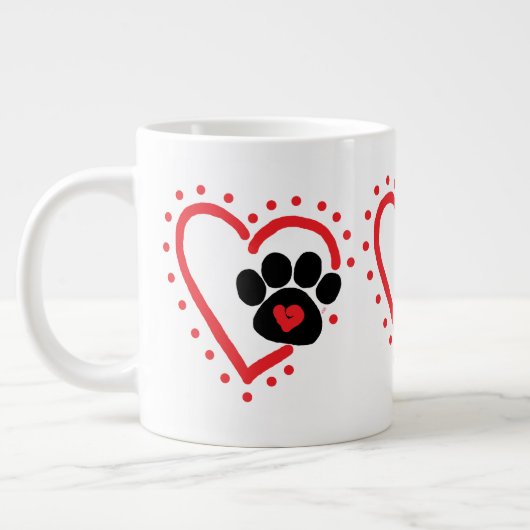 Liebe Keramik 20 oz. Tasse (Links)