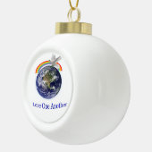 Liebe Keramik Kugel-Ornament (Rechts)