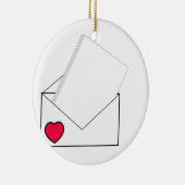 Liebe Keramik Ornament (Rechts)