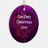 Liebe Keramik Ornament (Rechts)