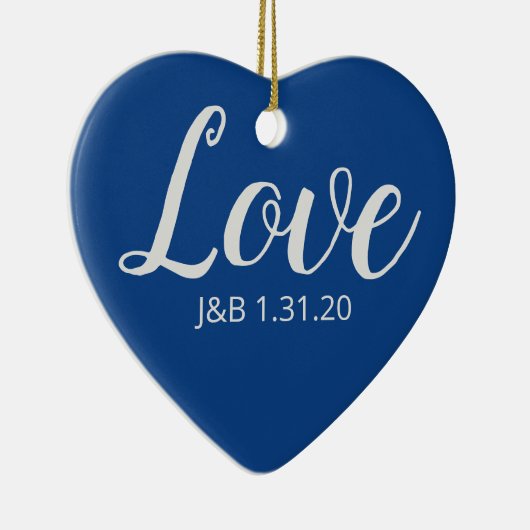 Liebe Keramik Ornament (Rechts)