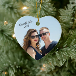 Liebe Keramik Ornament