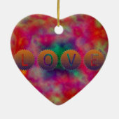 Liebe Keramik Ornament (Hinten)