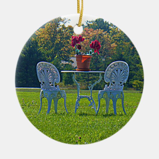 Liebe Keramik Ornament (Vorne)