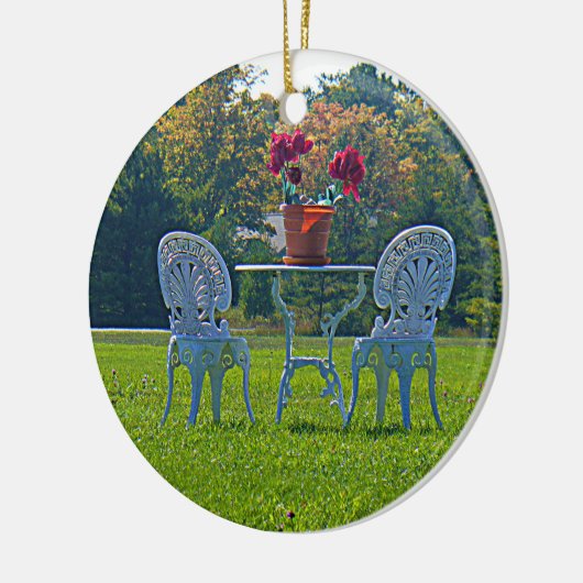 Liebe Keramik Ornament (Links)