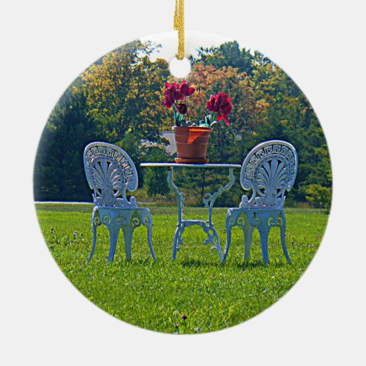 Liebe Keramik Ornament (Hinten)