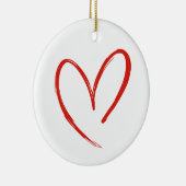 Liebe Keramik Ornament (Rechts)