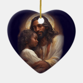 Liebe Keramik Ornament