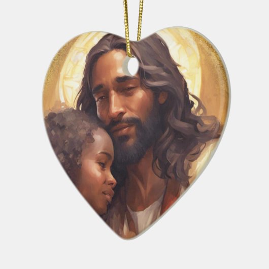 Liebe Keramik Ornament (Links)