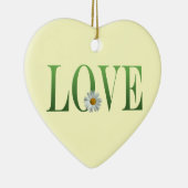 LIEBE KERAMIK ORNAMENT (Rechts)
