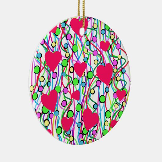 Liebe Keramik Ornament (Rechts)