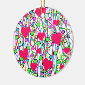 Liebe Keramik Ornament (Links)