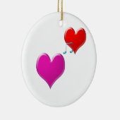 Liebe Keramik Ornament (Rechts)