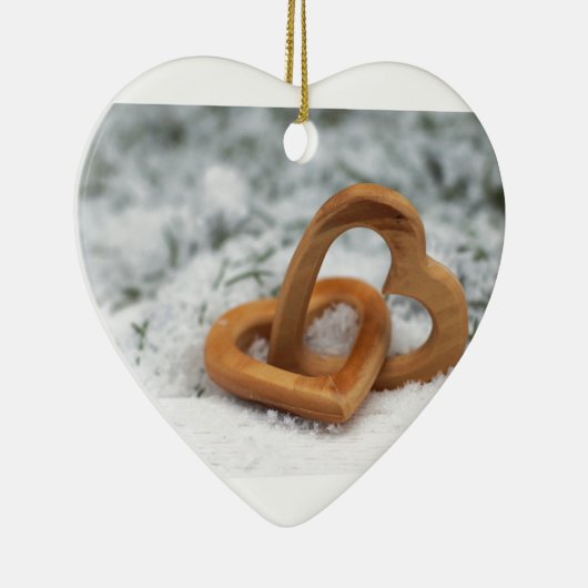 Liebe Keramik Ornament (Rechts)