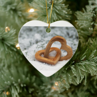 Liebe Keramik Ornament