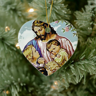 Liebe Keramik Ornament