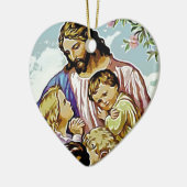 Liebe Keramik Ornament (Links)