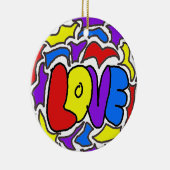 Liebe Keramik Ornament (Rechts)