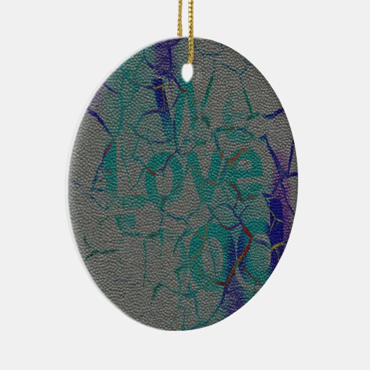 Liebe Keramik Ornament (Rechts)