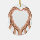 Liebe Keramik Ornament (Rechts)